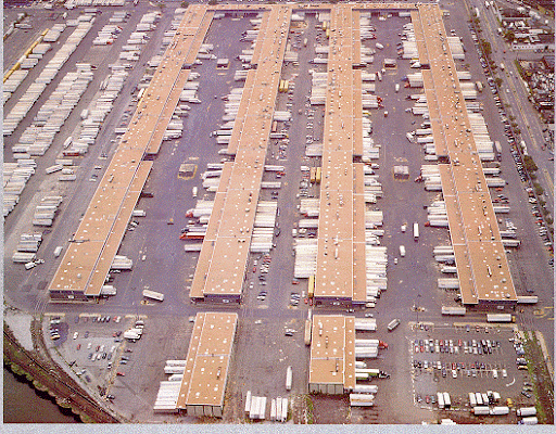 Hunts Point Terminal Market aerial overview